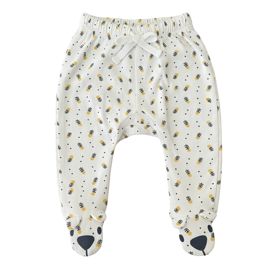 Seed Heritage floral footed pants - size 000 image 0