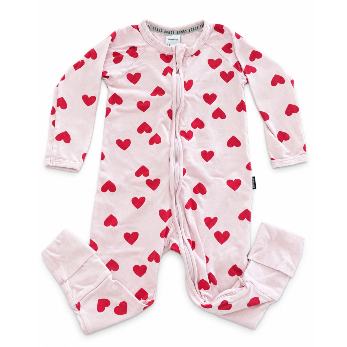 Bonds Hearts Wondersuit - size 1