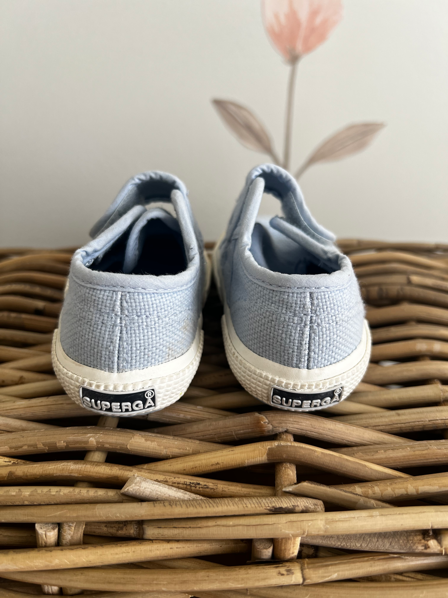 Superga blue  bstrap shoes - size EU 19 image 2