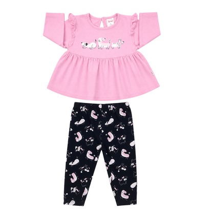 Sprout frill top and legging set - size 0 image 0