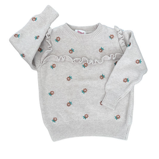 Seed Heritage embroidered knit - size 2 image 0