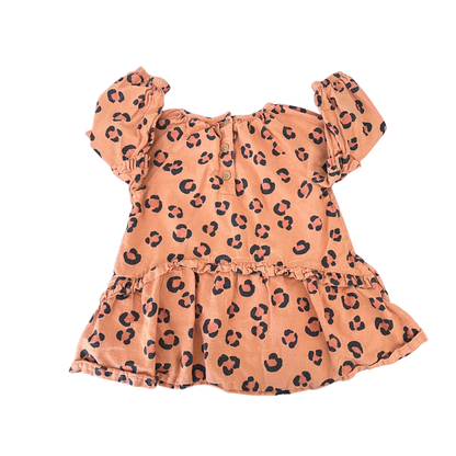 Jack & Milly Drop Waist Cheetah Dress - size 2