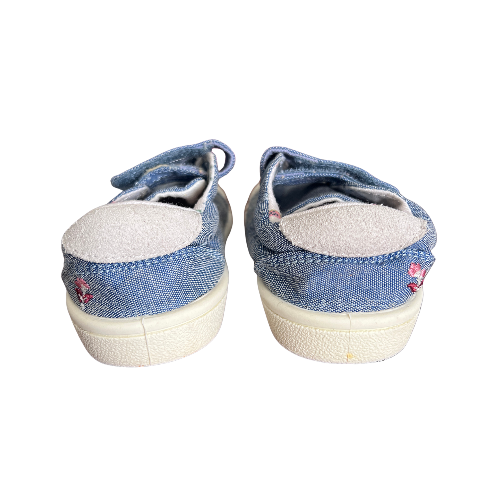 Next blue denim trainers - size EU 20/UK 4 (0-12 months) image 2