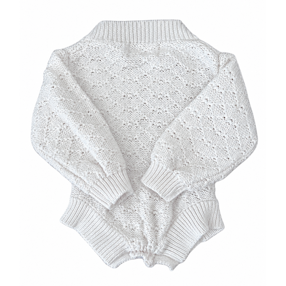 Kute Cuddles Hello World Knit Romper - size 0000