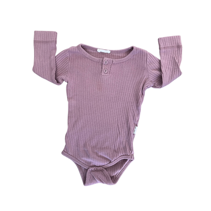 Jamie Kay Long sleeve modal bodysuit in blossom - size 0
