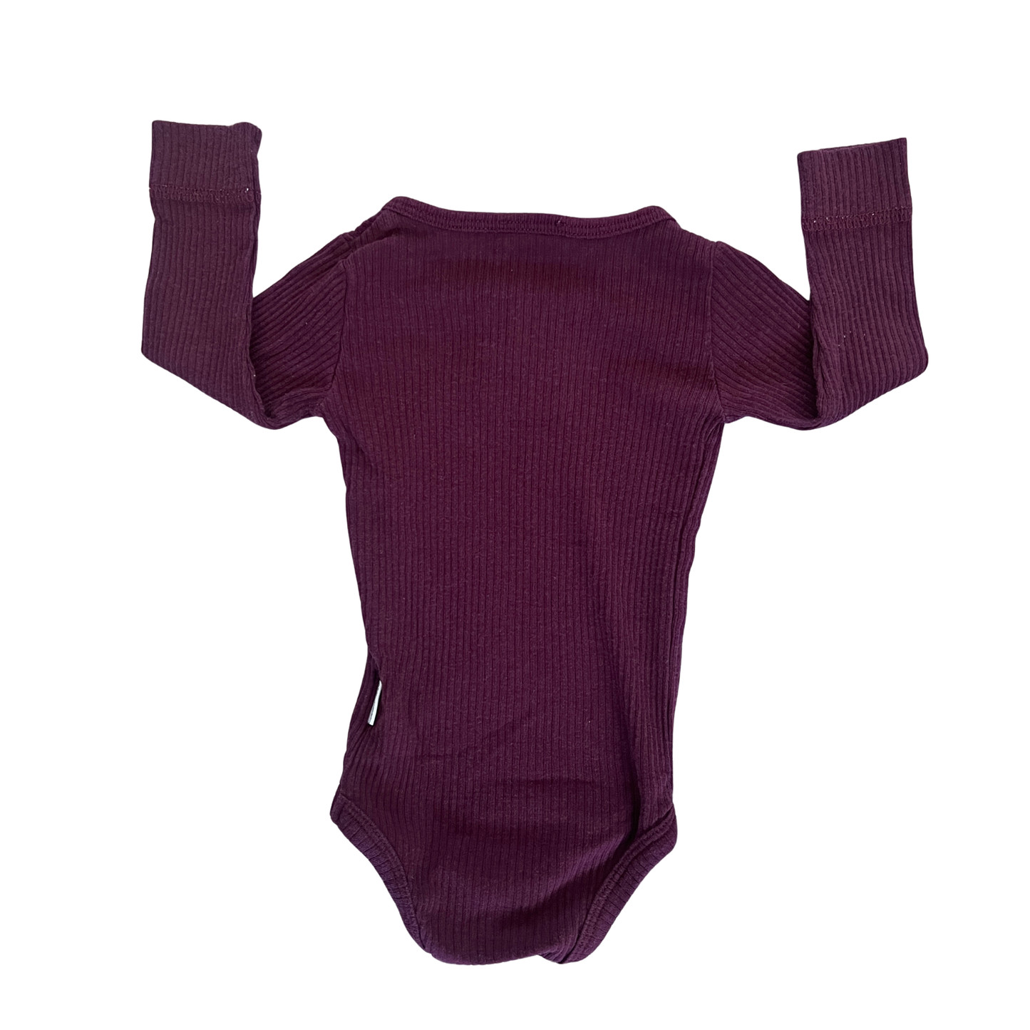 Jamie Kay Long sleeve modal bodysuit in blackberry - size 00