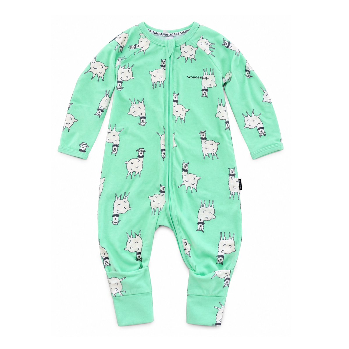 Bonds Green Llama Wondersuit - size 2
