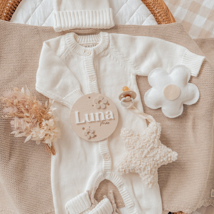 By Lulul The Label pacifier holder - cloud star image 2