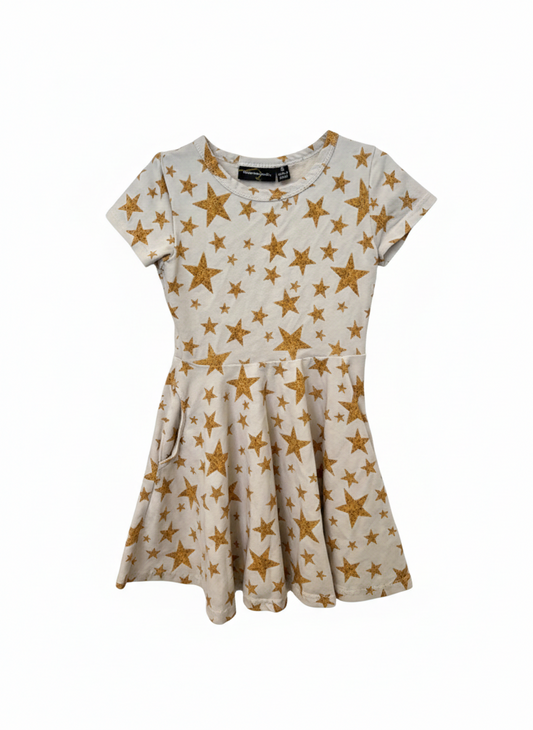 Rock Your Kid stars drop waist dress - size 4 image 0