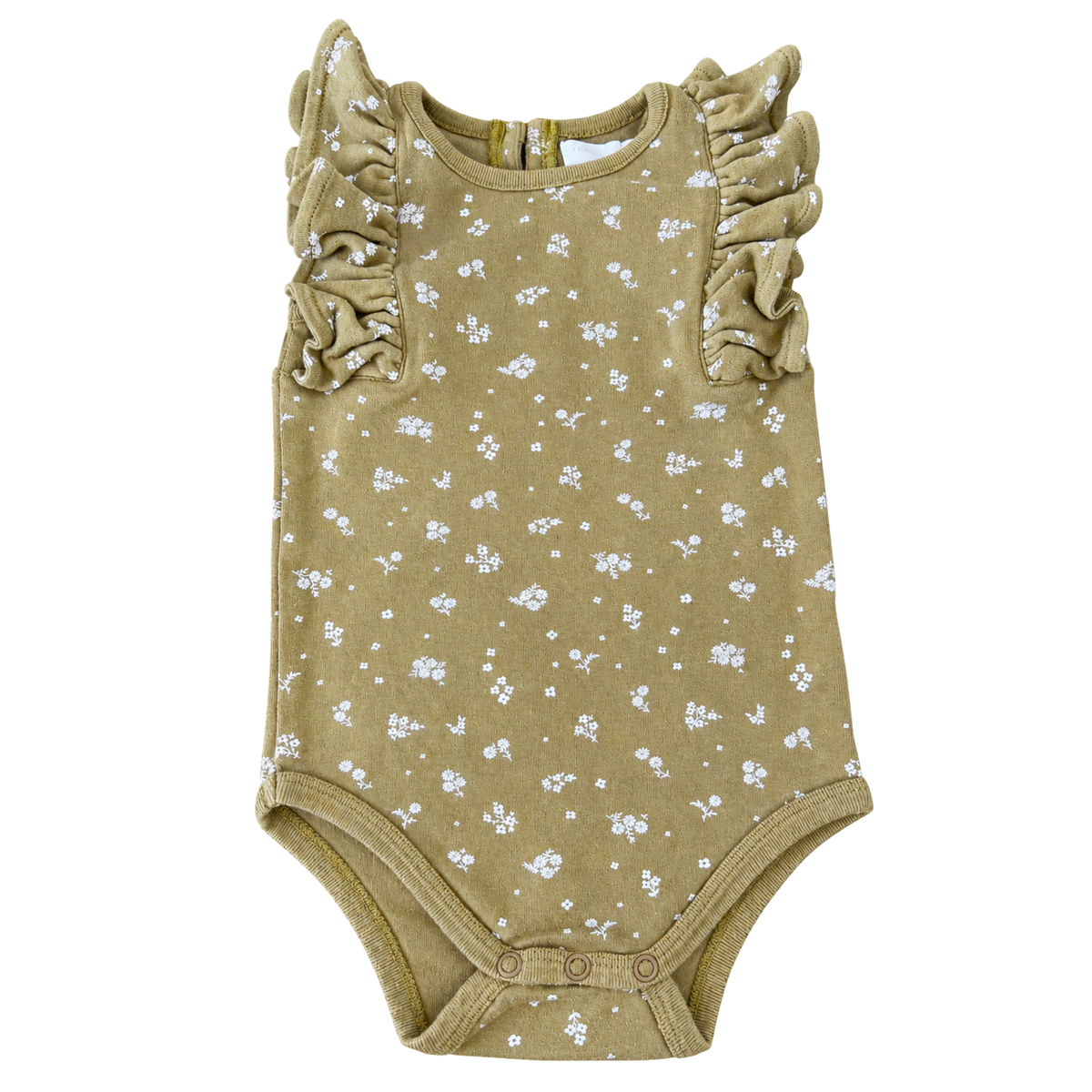 Jamie Kay Madeleine Floral Frill Bodysuit - size 1