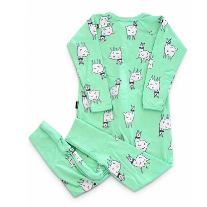 Bonds Green Llama Wondersuit - size 2