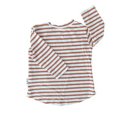 Hux Dino bear stripe top - size 0