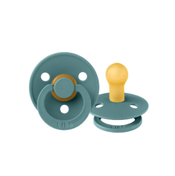 BIBS round dummy 2pk - Island Sea image 0