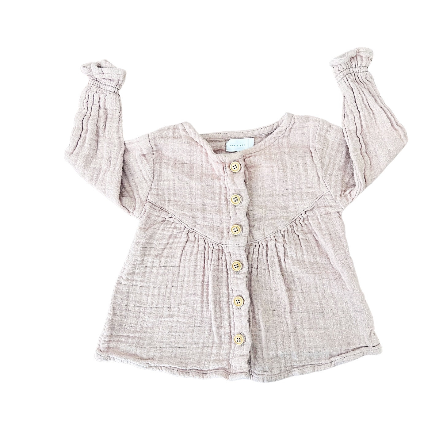 Jamie Kay Organic cotton lila blouse - size 000