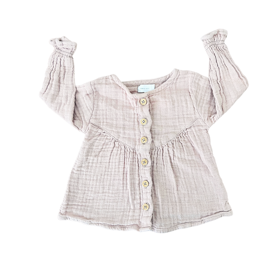 Jamie Kay Organic cotton lila blouse - size 000