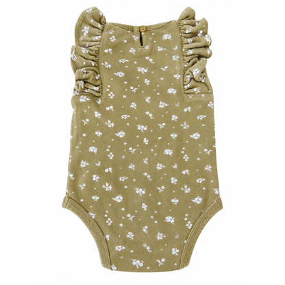 Jamie Kay Madeleine Floral Frill Bodysuit - size 1