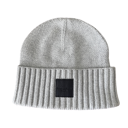Country Road Kids Grey Patch Logo Beanie