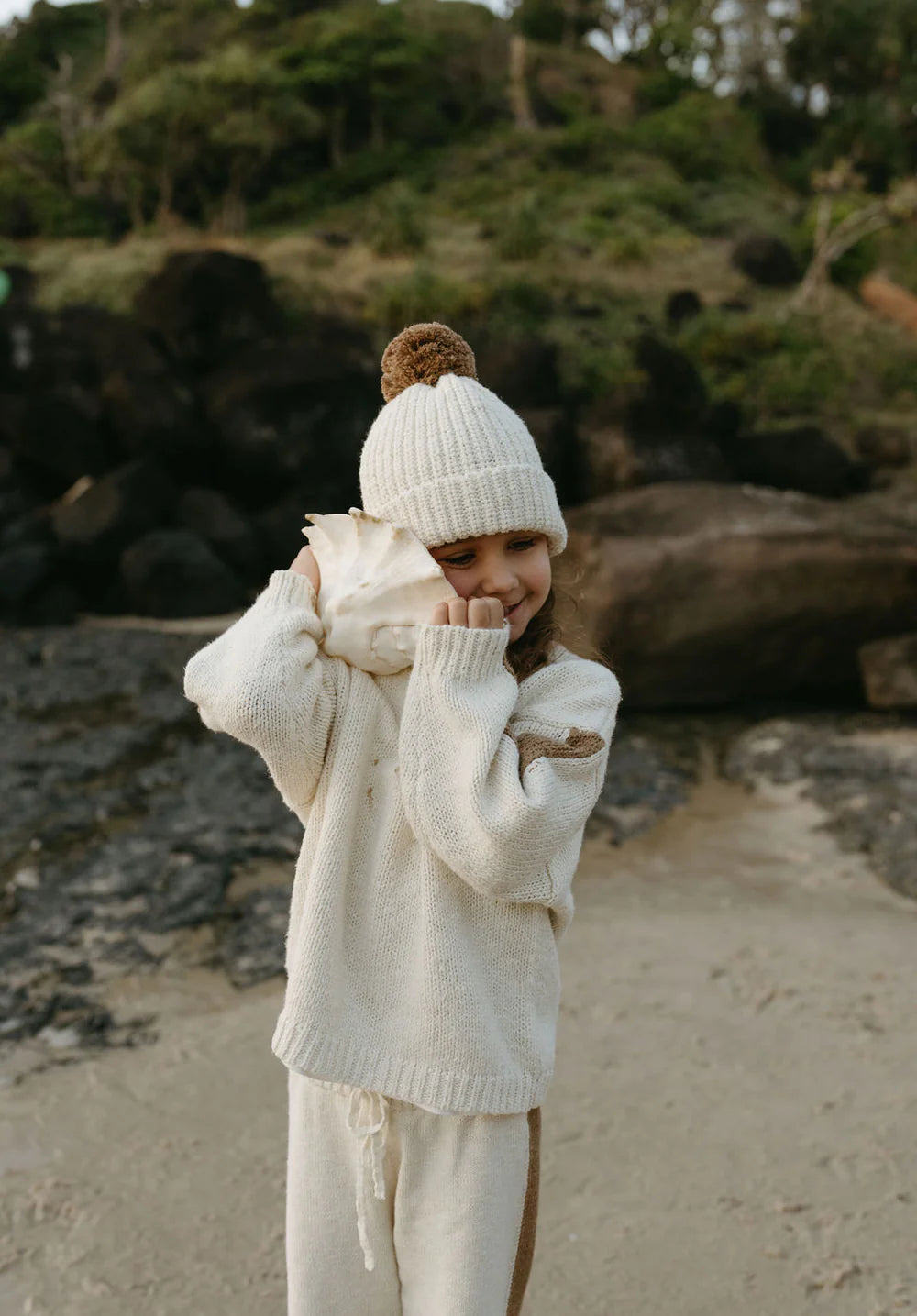 Belle and Sun cedar stripe sweater - size 2 image 2