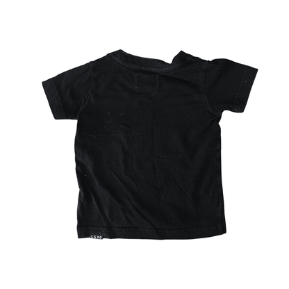 LSKD Black logo tee - size 00