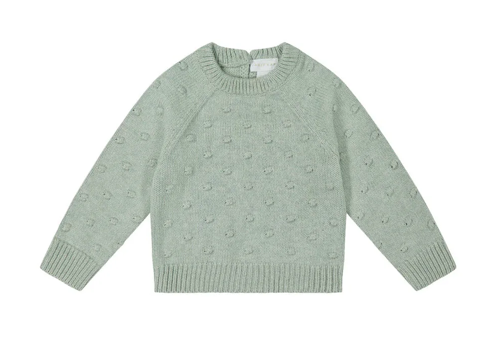 Jamie Kay ocean spray marle dotty knit - size 0 image 1