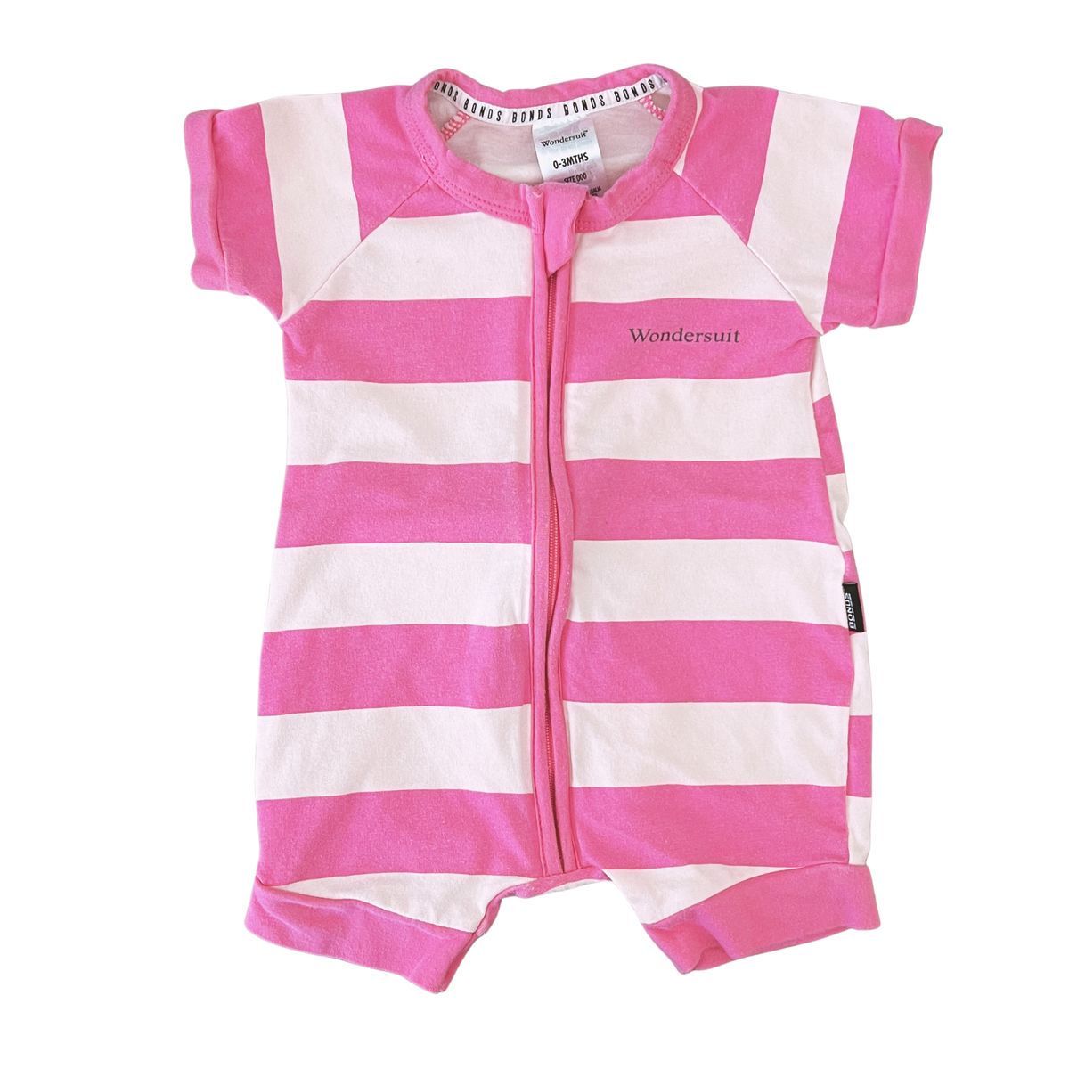 Bonds Flamenco/Berry Kiss Zip Romper - size 000