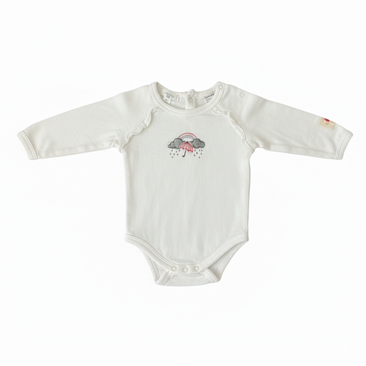 Purebaby rain cloud bodysuit - size 000 image 0