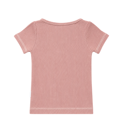Jamie Kay modal henley tee in powder - size 1 image 1