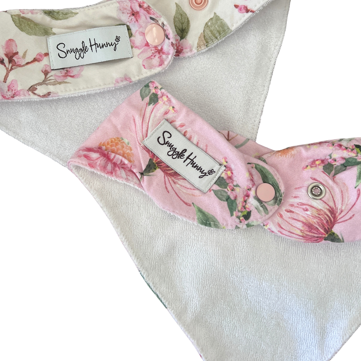 Snuggle Hunny 2 Pack Dribble Bibs