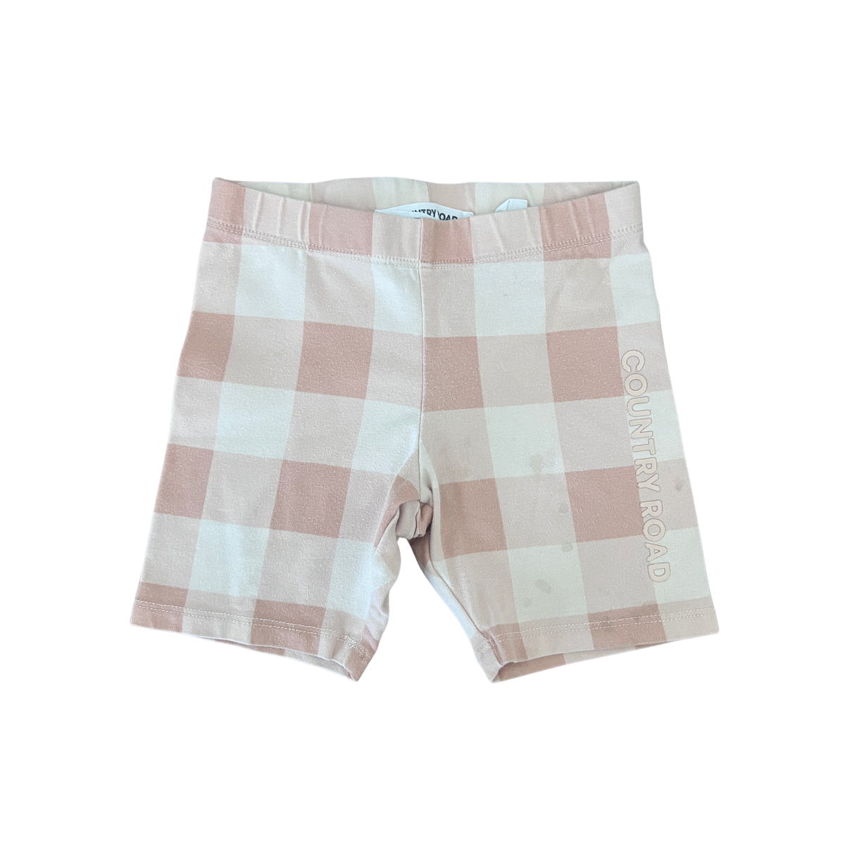 Country Road Check Bike Short - size 2