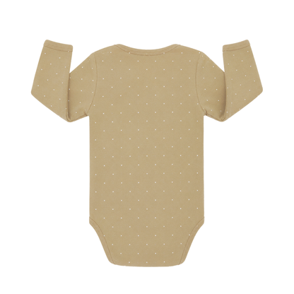 Jamie Kay Tiny dots long sleeve bodysuit + pants - size 0