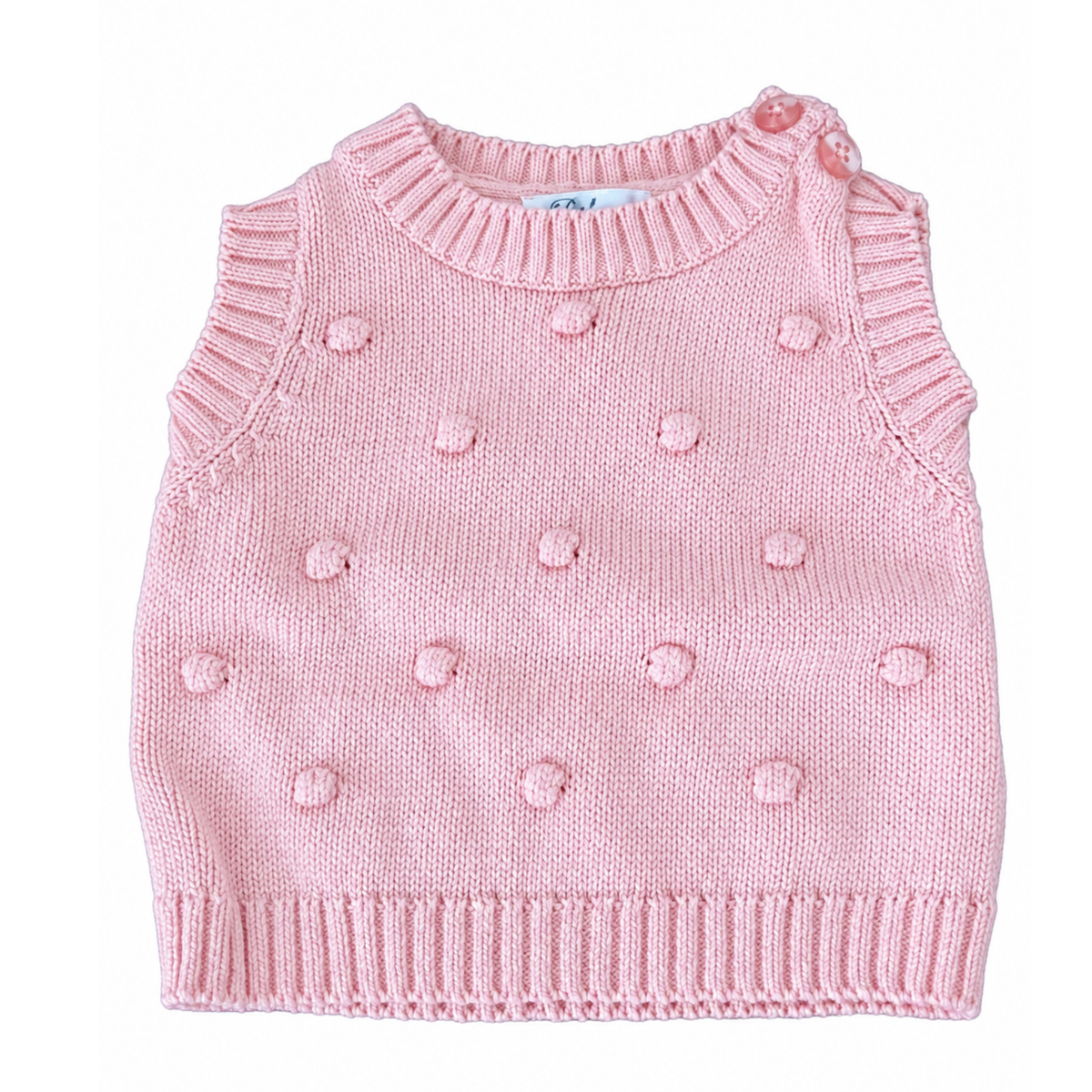 Bebe by Minihaha Bobble Knit Vest - size 000