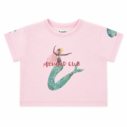 Brigitte May mermaid club boxy tee image 0
