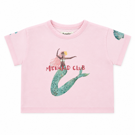 Brigitte May mermaid club boxy tee image 0