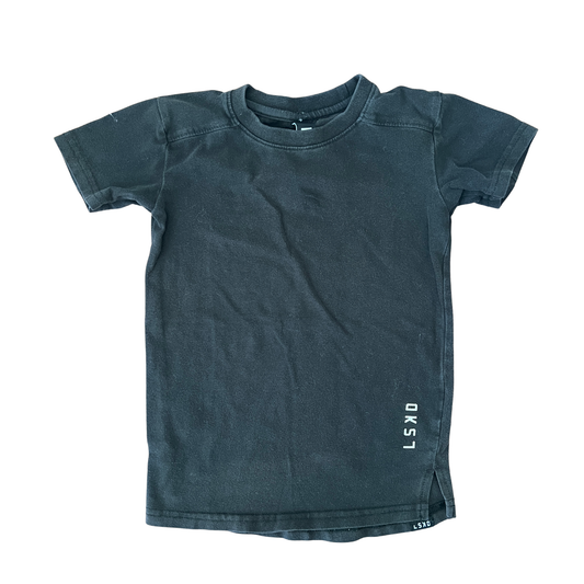 LSKD Black + white tee - size 2