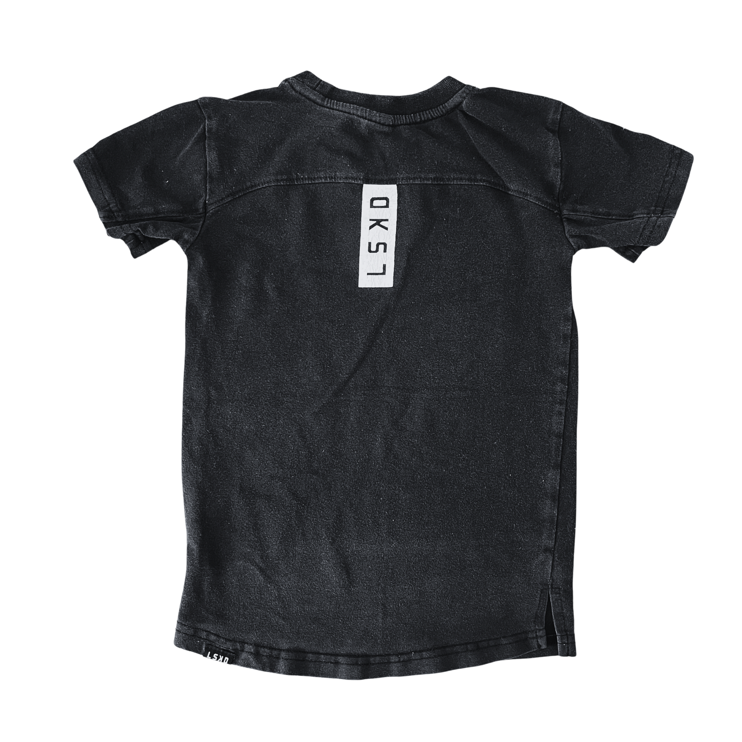 LSKD Black + white tee - size 2