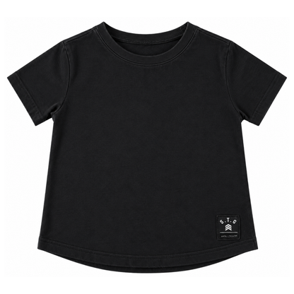St. Goliath Essential Black Tee - size 4