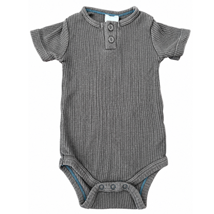 Jamie Kay Coal Modal Rib Tee Bodysuit - size 0