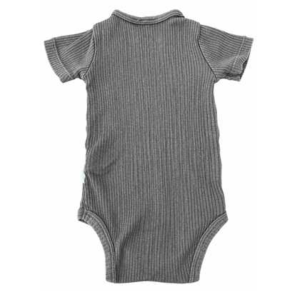 Jamie Kay Coal Modal Rib Tee Bodysuit - size 0
