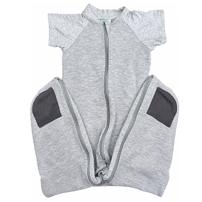 ErgoPouch 1.0 TOG Grey Marle Sleep Suit Bag - size 2-4y