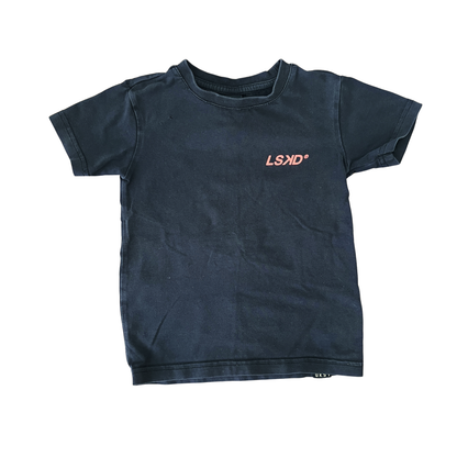 LSKD Black + red tee - size 2