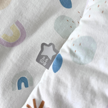 Tommee Tippee 3.5 TOG Abstract Rainbow Sleeping Bag - size 1-3y