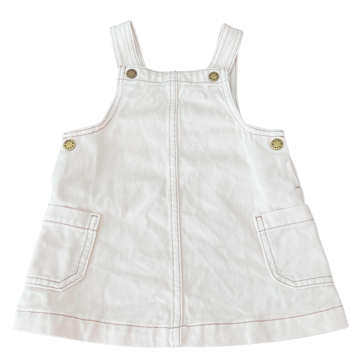 Target Denim Cargo Pinafore - size 1