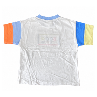 Seed Heritage Colourblock Logo Tee - size 4