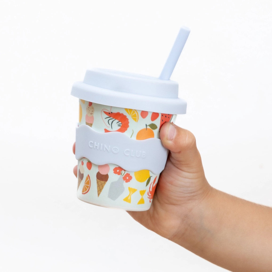 Chino Club - Amalfi Babychino Cup 4oz + straw image 2
