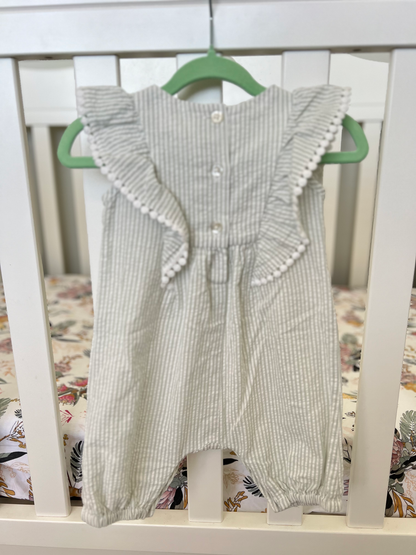 David Jones mishca stripe romper - size 000 *Brand New* image 2