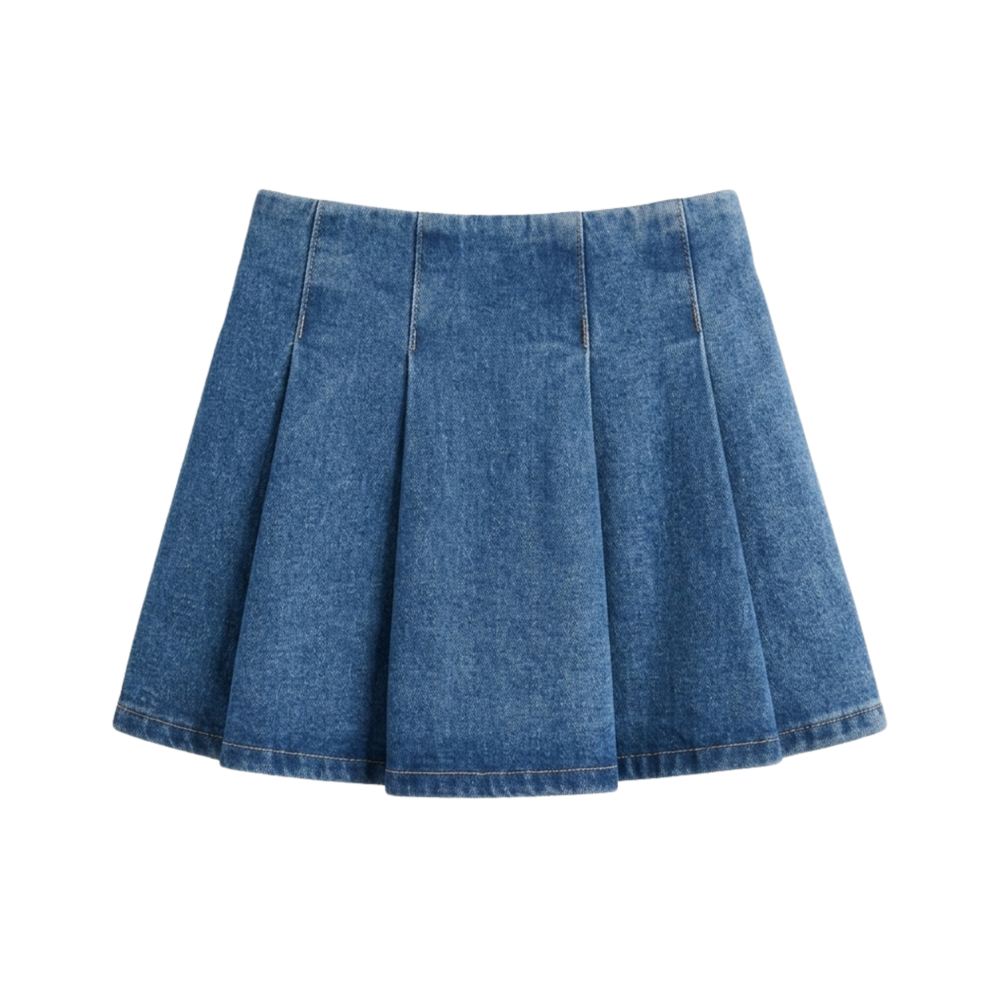Target pleated denim skort - size 2 image 0