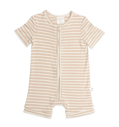 Kynd Baby sand dune stripe short sleeve onesie  - size 00 image 0
