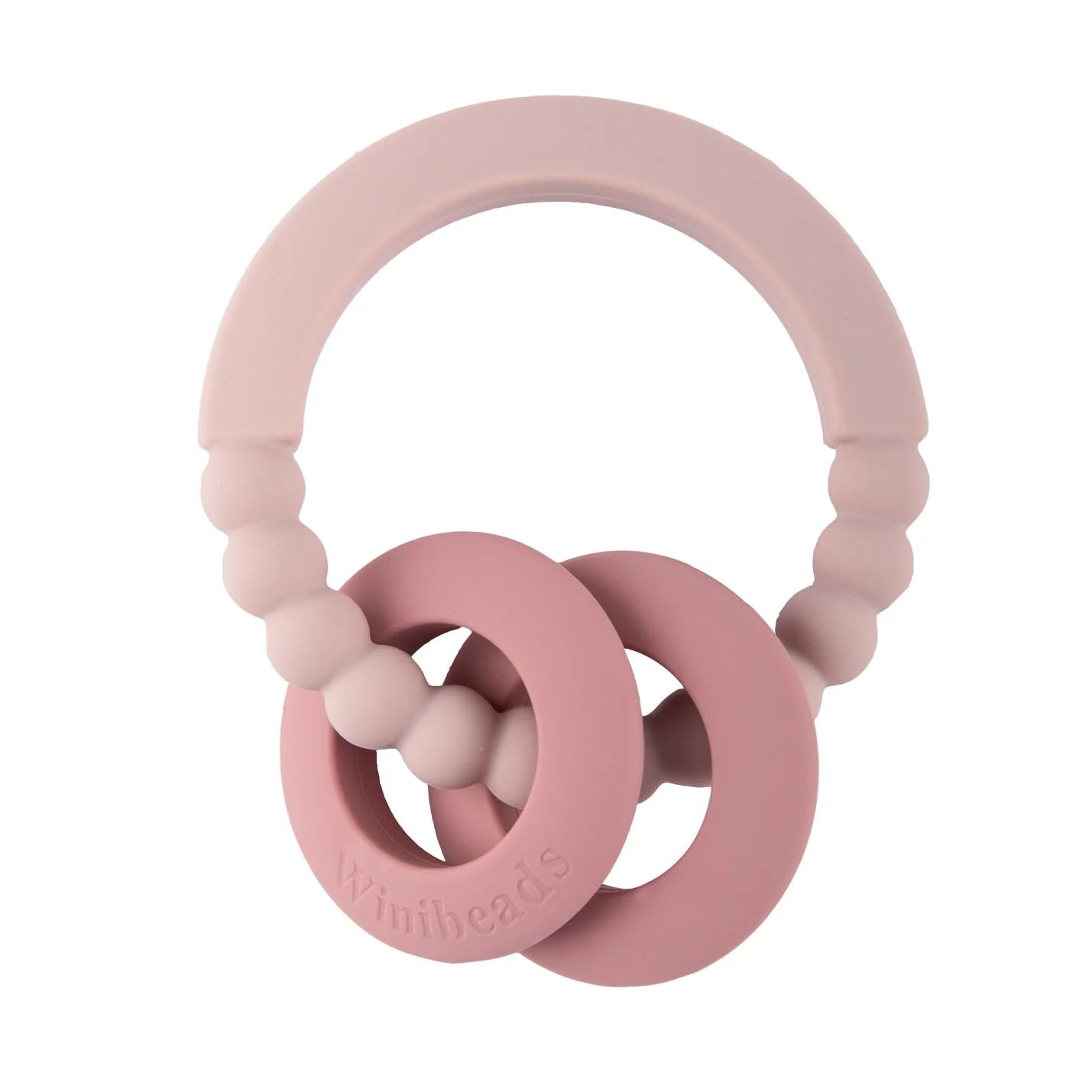 Winibeads teether - dusty pink + blush image 0