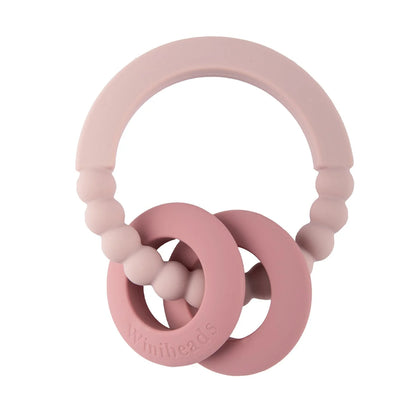 Winibeads teether - dusty pink + blush image 0