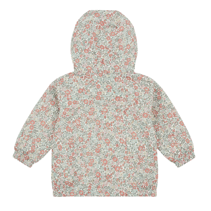 H+M floral hooded jacket - size 1 image 1